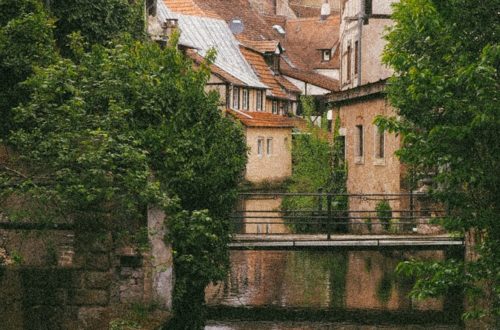 A View of the Abbey Sts Peter and Paul Church in Wissembourg